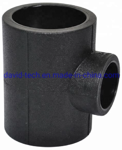 End Elbow Joint HDPE PE Electric Fusion Tee Pipe Fitting