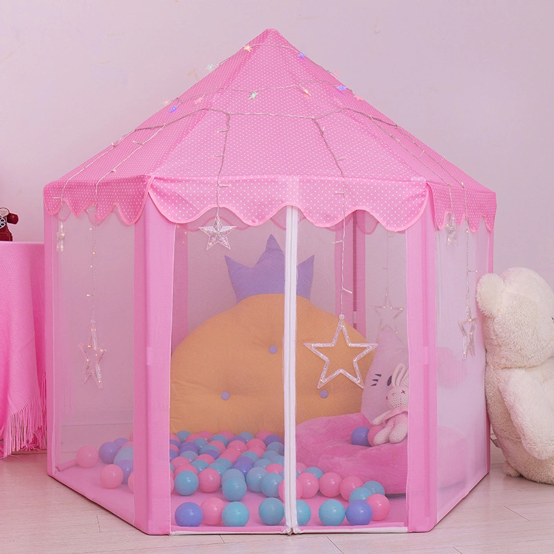 Amazon Kinderzelt, sechseckiges Princess Castle, Indoor Game House Zelt