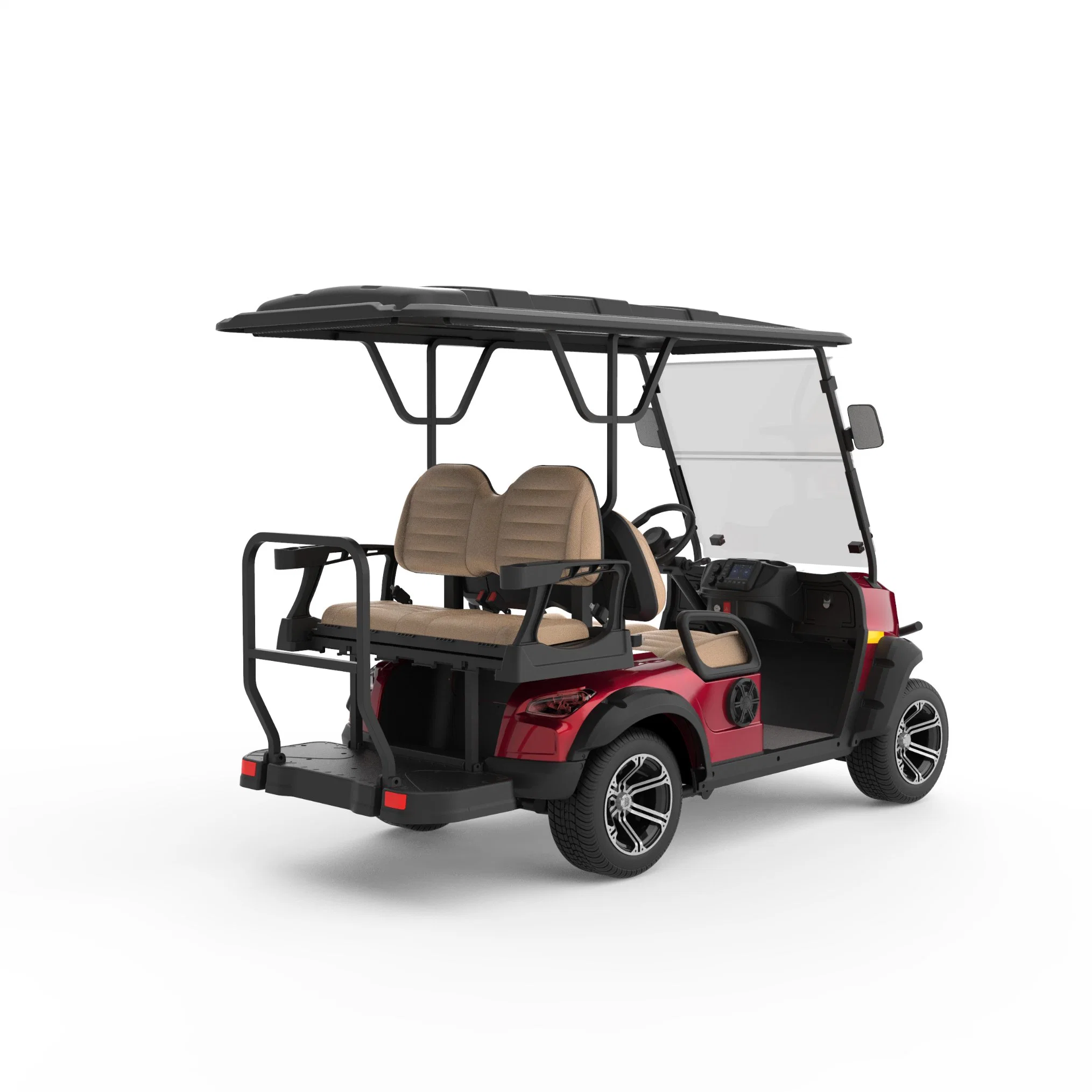 Hot Sale 48V Alum Chassis 4 Seats Electric Club Cart