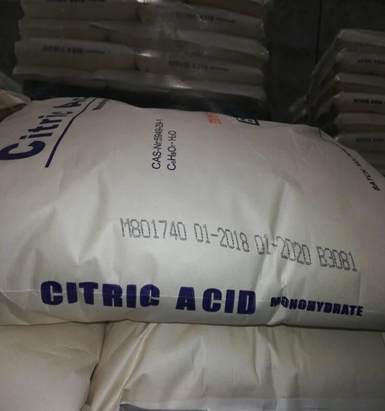 China Citric Acid Monohydrate CAS No 5949-29-1 Cam-Citric Acid Monohydrate