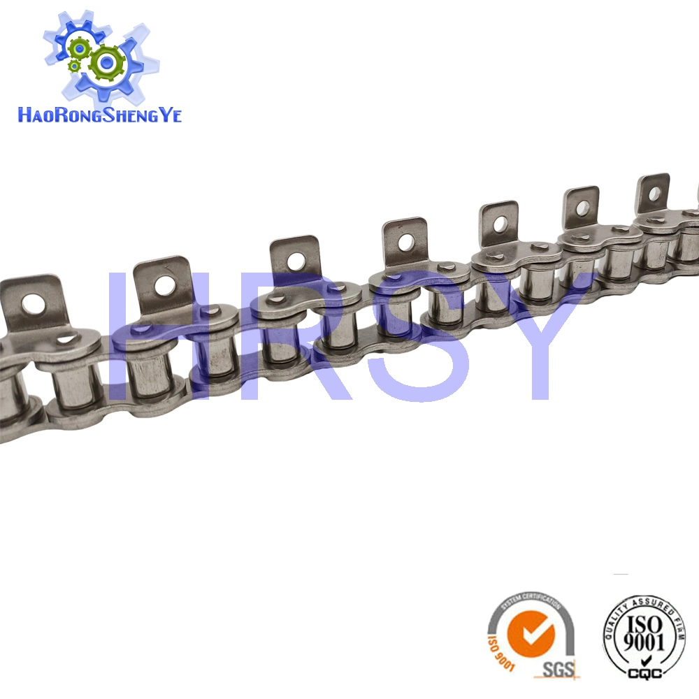 Bent Plate A1 Attachment SS304 Roller Chain