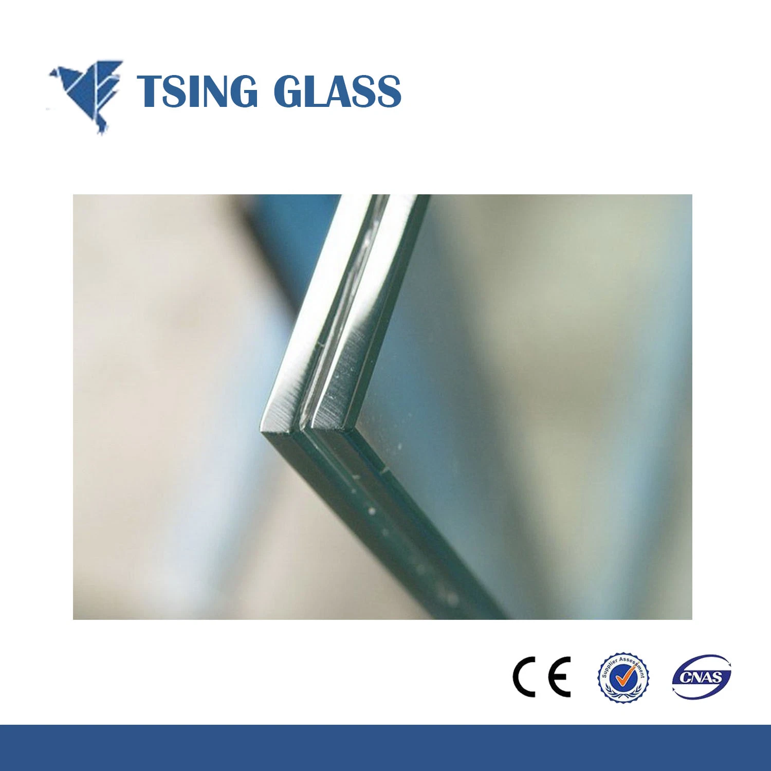 PVB Laminating Film Color Decorative Art Glass, Safety Product Laminated Float Window Building Toughened /Tempered Glass