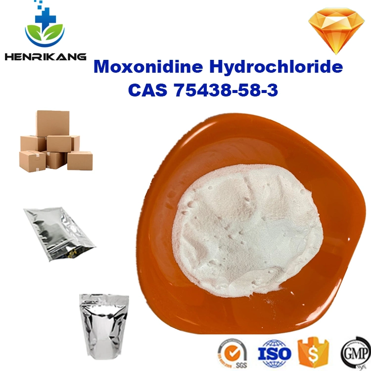 Top Quality Moxonidine Hydrochloride HCl Powder CAS 75438-58-3