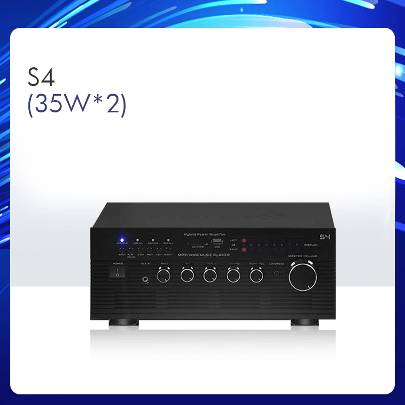 S4 50 W Hybird Power Amplifier Equipamento profissional para Swiftlet Farm