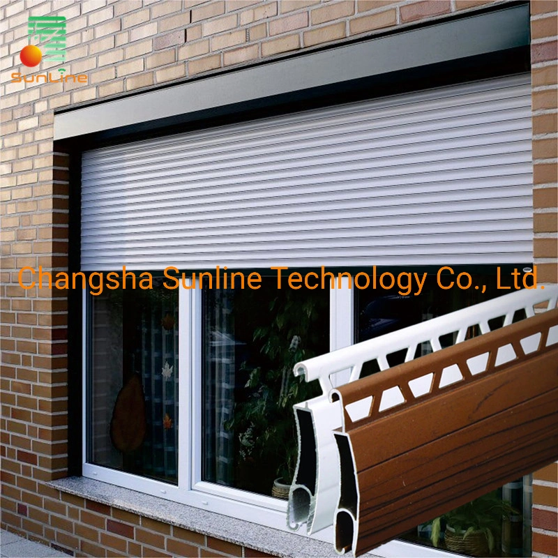 Aluminum Motorized Roller Shutter Window/Roller Blinds