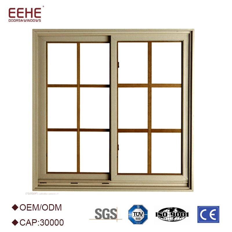 Grille Design Aluminium Sliding Windows Medium Level Window System