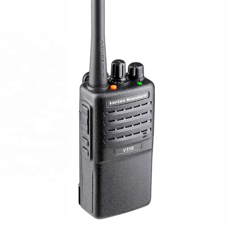 Portable Handheld Radio V318 Intercom Interphone UHF Two Way Radio Vertex Handheld Walkie-Talkie Communication Walkie Talkie Radio 50km