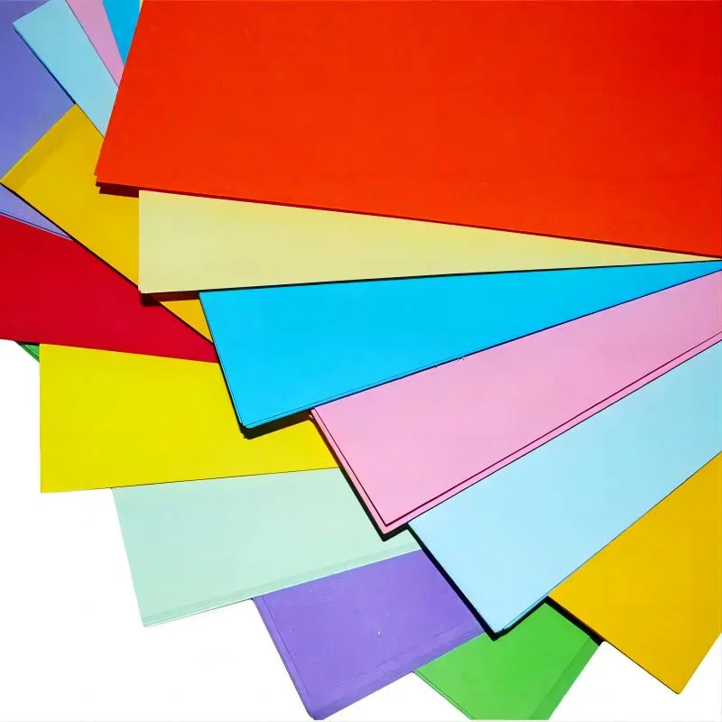 100% Virgin Pulp Coloured Paper 80GSM Printable A4 Size Coloured Paper Ream 500 Sheets 21X29.7cm Office Paper