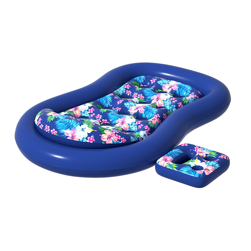 Verano Beach Fiesta decoración Lounger Raft Piscina para adultos Inflatable Juguetes de piscina