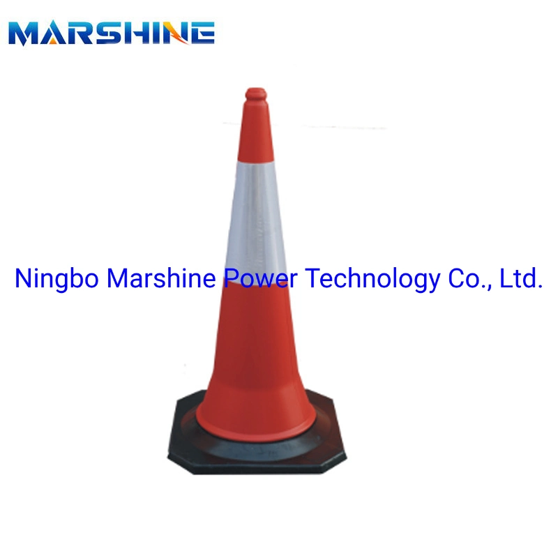 Flexible Road Barrier Cone with Reflective Collar Packing