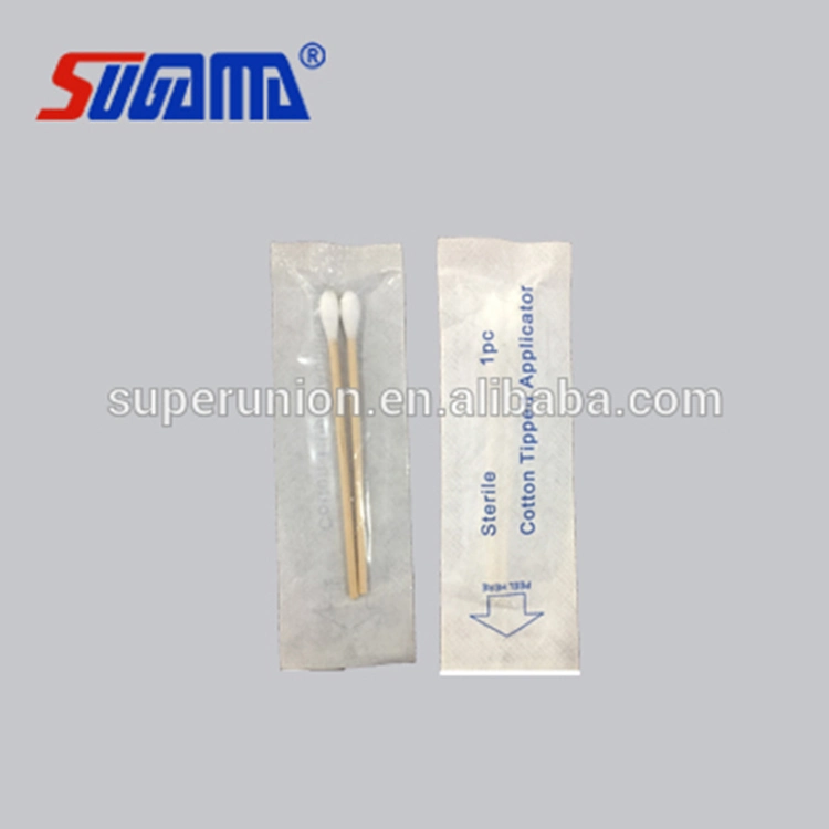 Disposable Sterile Medical Cleaning Test Foam Tip Cotton Swab