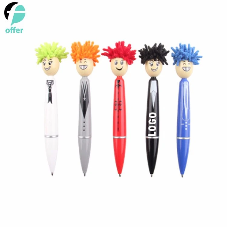 Cartoon Doll Pen Ballpoint Pen Cute Creative Stationery and Office Supplies