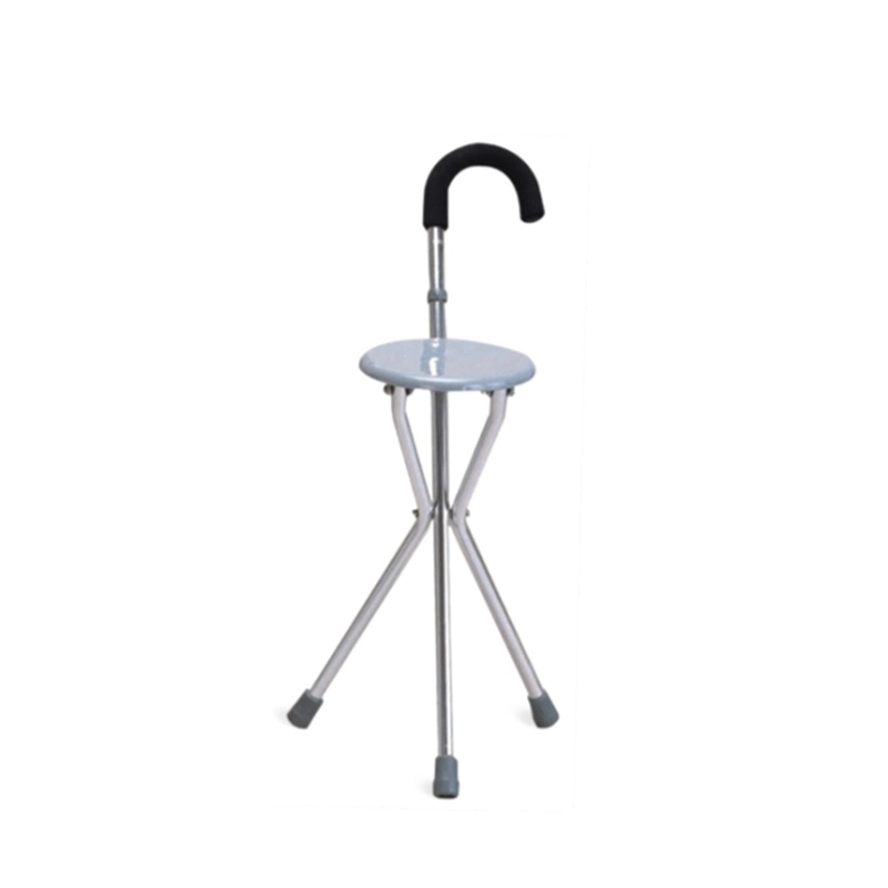 Wholesale/Supplier Price Folding Stool Cane Crutches Triangle Aluminum Walking Stick