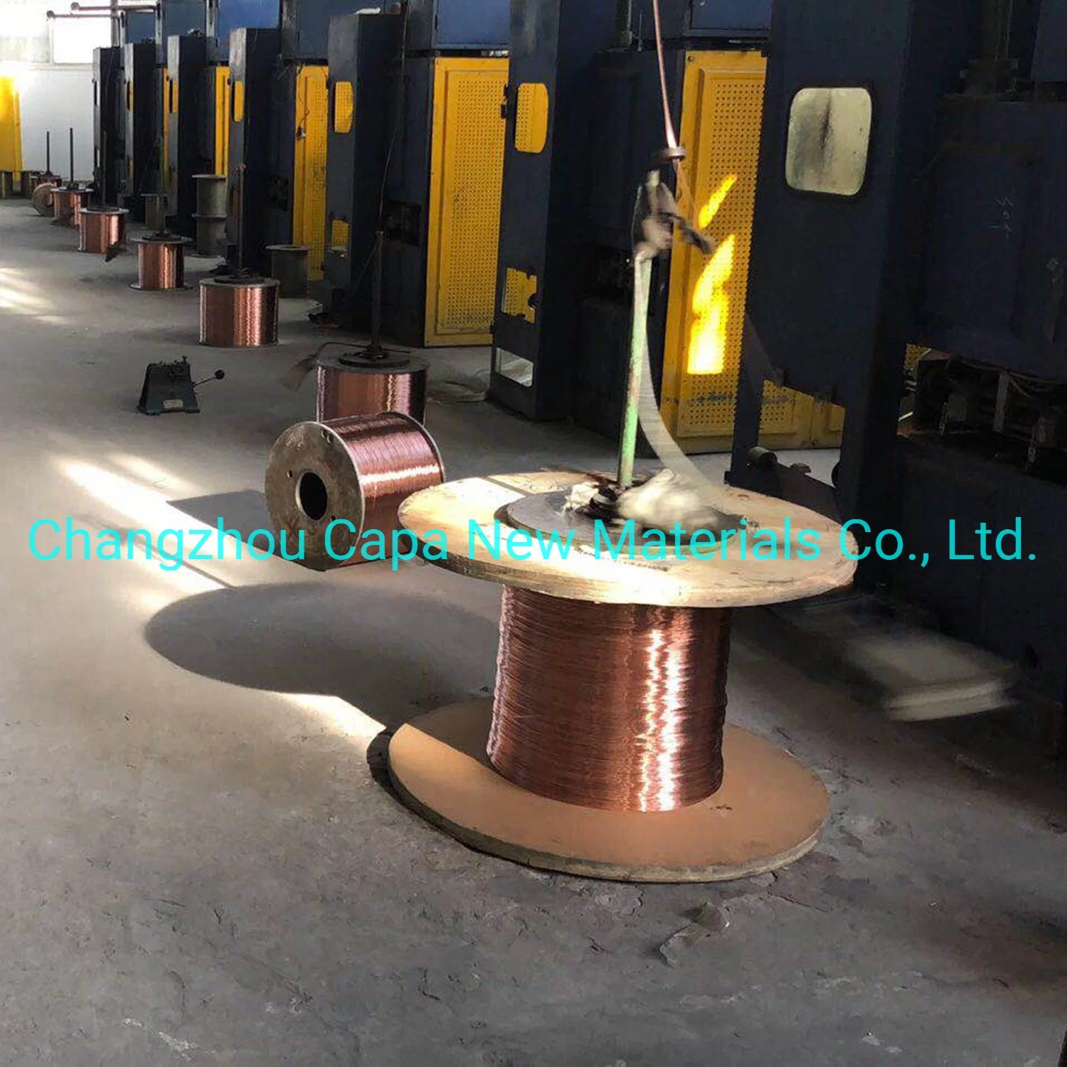 China Small Diameter Copper Clad Steel Wire/CCS Wire Used for Braided Shield Wire