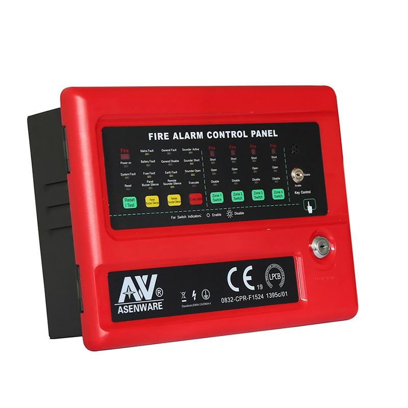 Asenware 12/16/20/24/28/32 Zone GLT-Brandmeldeprodukte für Brandalarm System