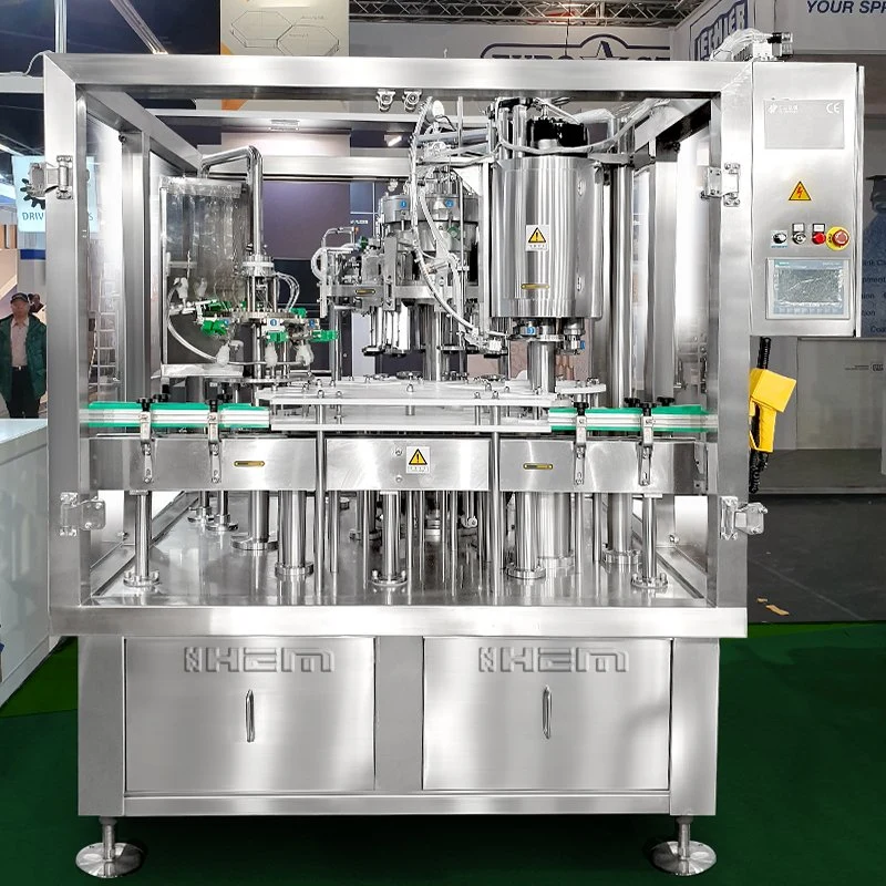 Dispositivo de Enchimento de garrafas de cerveja grande Dispositivo de Enchimento de cerveja High-Tech Cerveja Facilidade para enchimento de garrafas de vidro