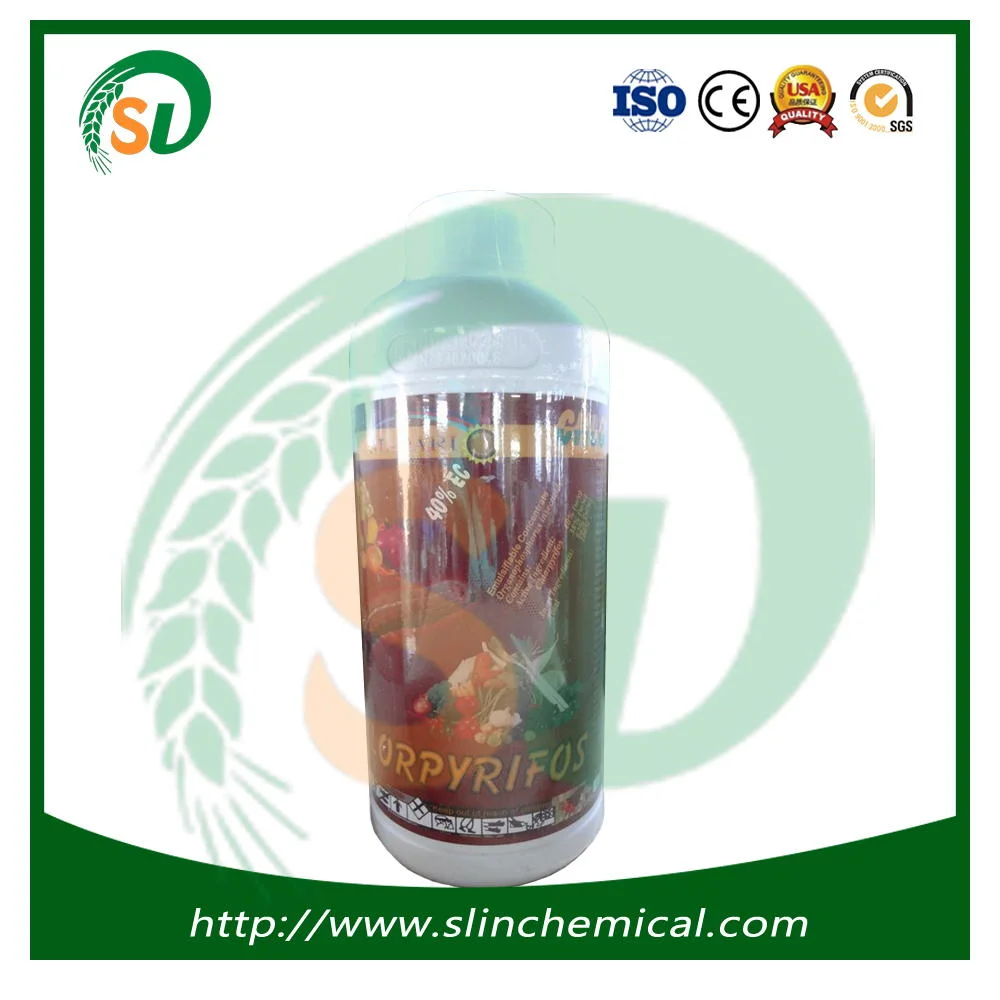 Effective Agrochemical Pesticide Chlorpyrifos 20%Ec 38.7%Ec 40%Ec 48%Ec 15%Gr 75%Wg