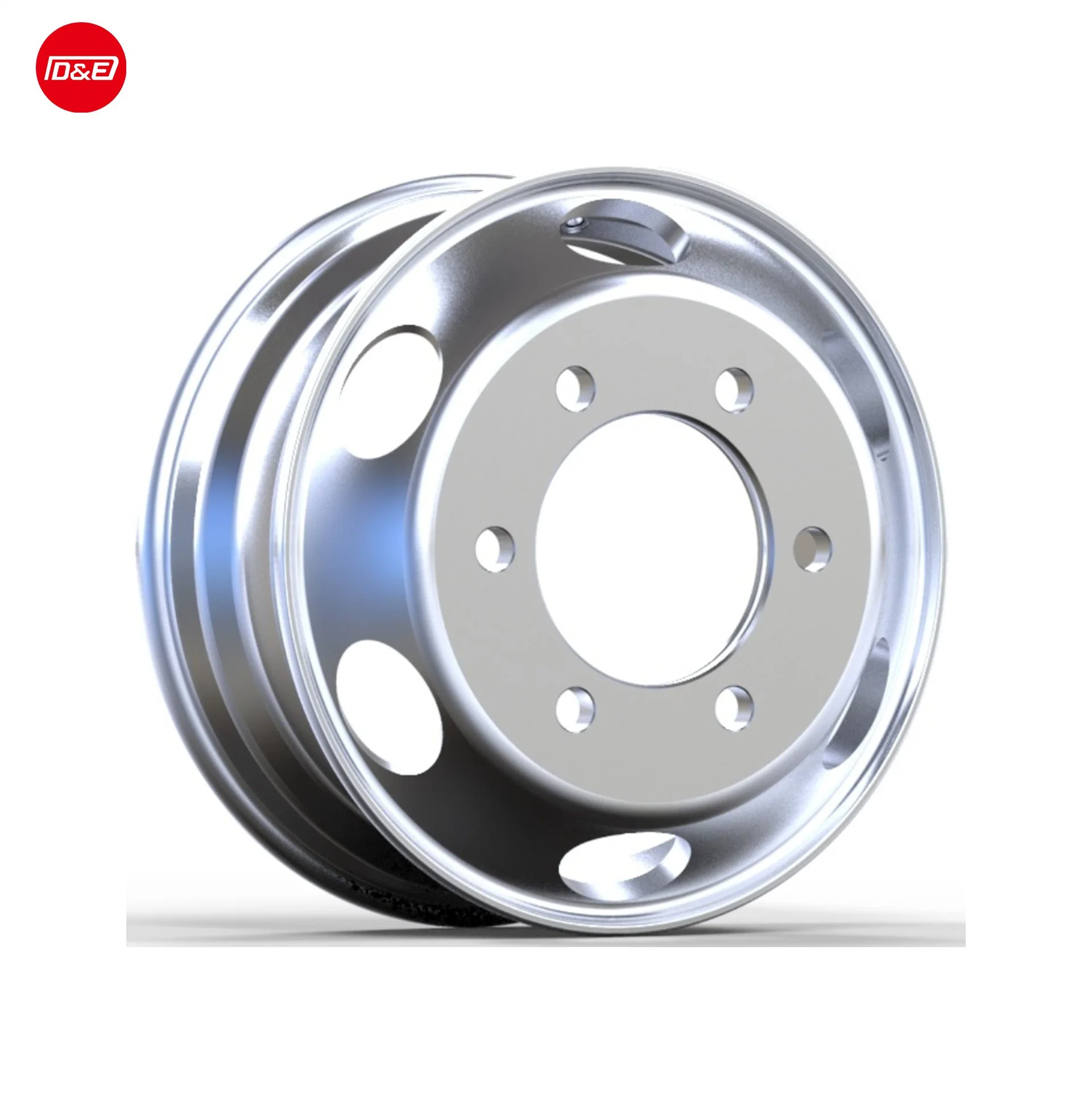 Hot Sales Factory Customization GS070 Aluminum Wheel Rims 22.5*9.0 Tire Size Wheel Disc Truck Rims for Sale Heavy Duty Wheels
