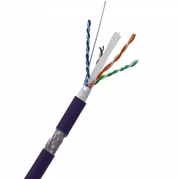 Rede UTP/SFTP/FTP de alta velocidade LAN CAT6 Cabo 24AWG