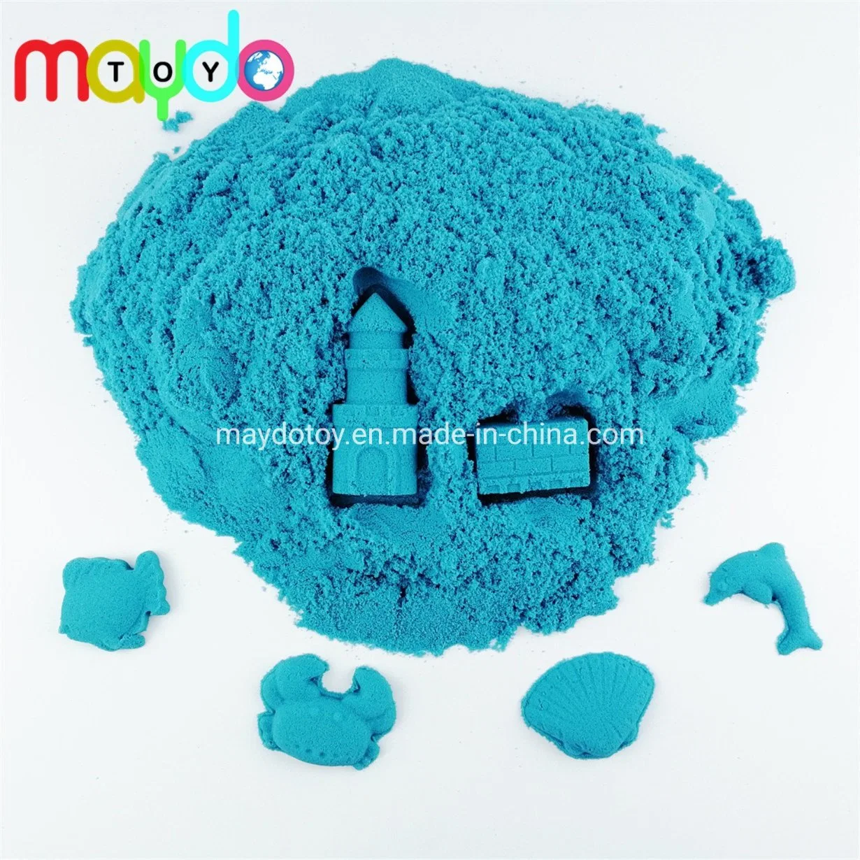 Wholesale/Supplier Blue Space Sand Magic Kinetic Sand DIY Kids Play Sand Toys