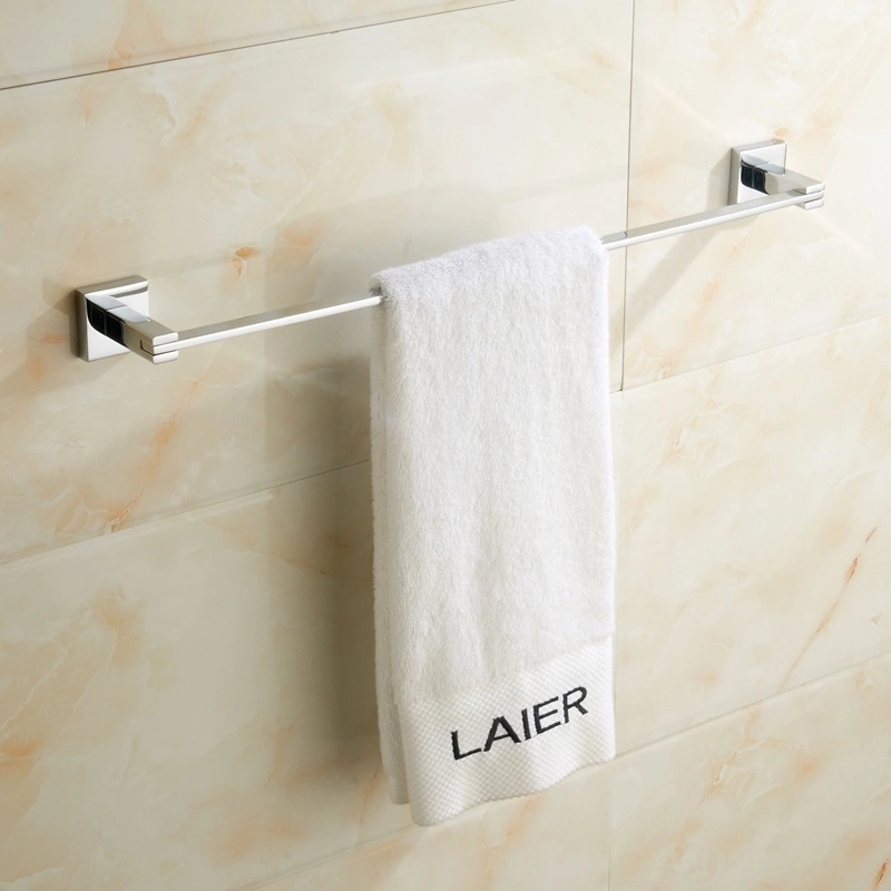 6 Piezas de diseño de baño de cromo en la pared Accesorios de Baño Set