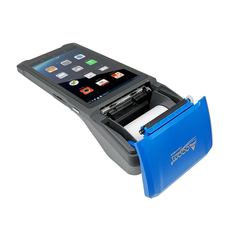 5.99 Inch Android Ultra-Thin Handheld POS Terminal with Thermal Printer Barcode Scanner NFC and Camera