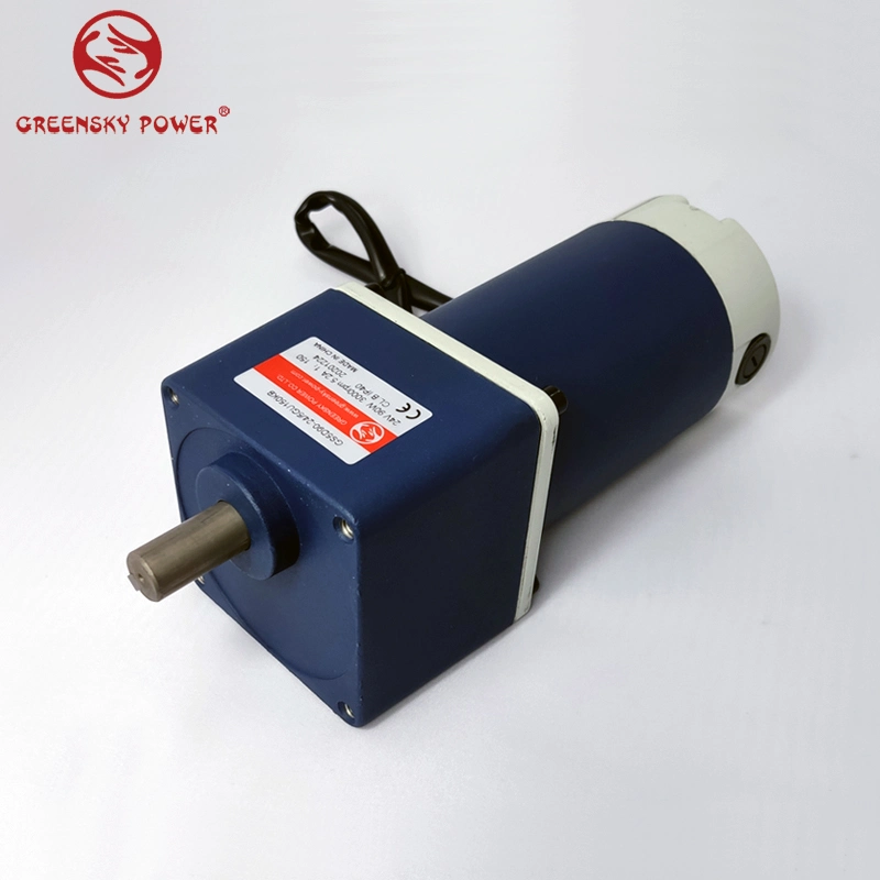 80mm 60W Small Brush Electric DC 12V24vc90V Gear Motor