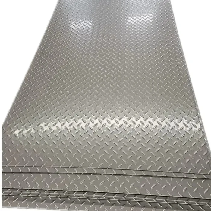 Prime 304 2b Anti-Slip Waterproof Stainless Steel Sheet Antiskid Floor Stainless Steel Checkered Plate Price