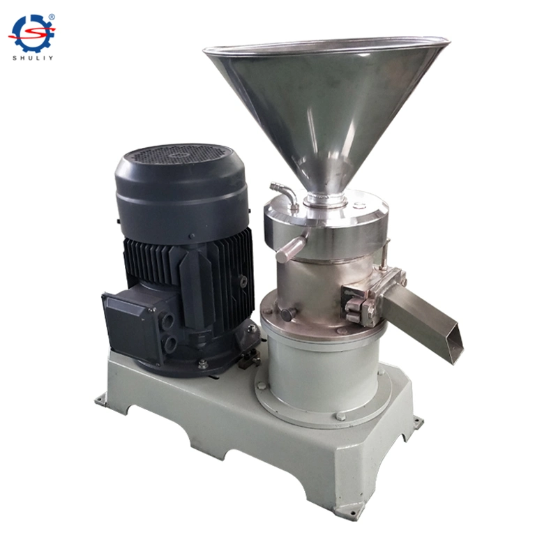Industrial Vertical & Split Wet - Grinding Food Colloid Mill Almond Nuts Paste Peanut Butter Grinder Making Machine From Camy