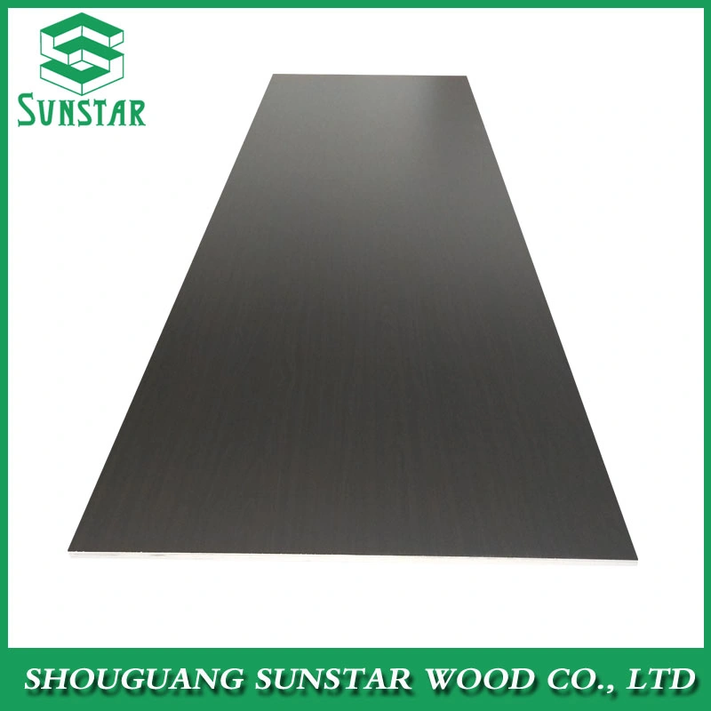 Melamine Faced Plywood Full Core Wood Grain Color for furniture