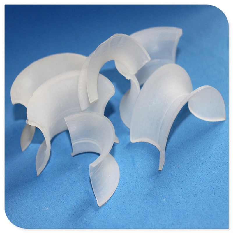 Plastic 1.5" Intalox Saddles Random Tower Packing