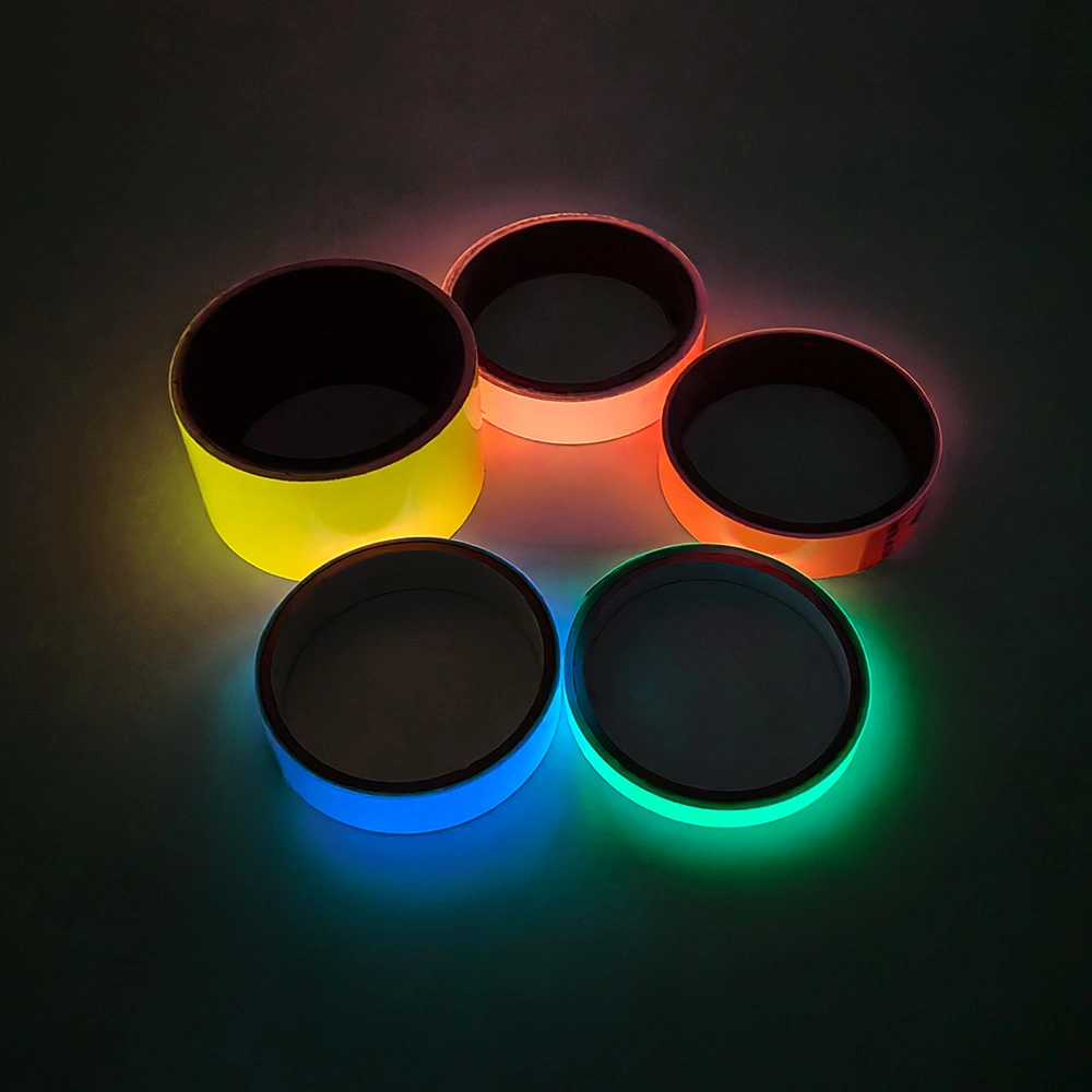 Green High Bright Luminous Tape Sticker Waterproof and Photoluminescent Glow in The Dark Reflective Tape
