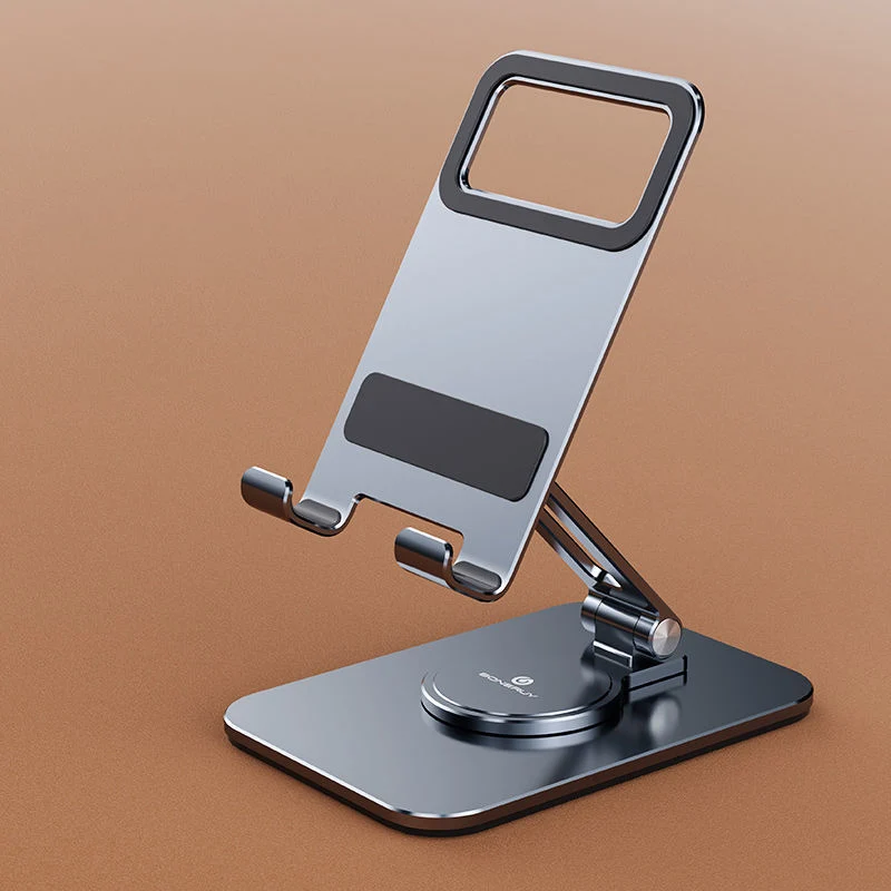 Escritorio Universal Ángulo Ajustable Celular Stand Soporte para teléfono móvil plegable