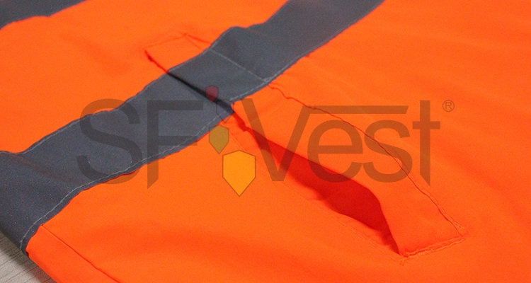 2020 Polyester Soft Fabric Spring Wear Hi Vis Road Safety Product Working Without Hood