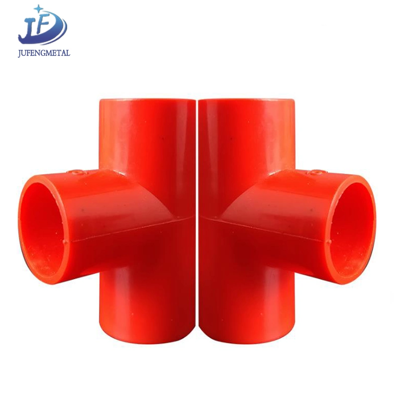 Custom PPR Plastic Water Tube Pipe Connector for Bathtub Tee Fitting