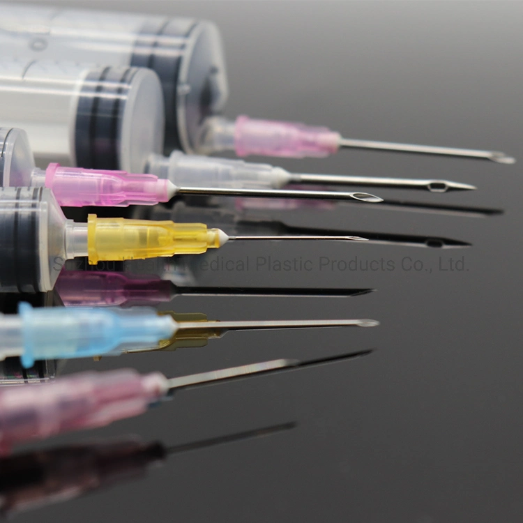 Factory Manufacturer Price Sterile Disposable Medical Syringes with Needles Different Size