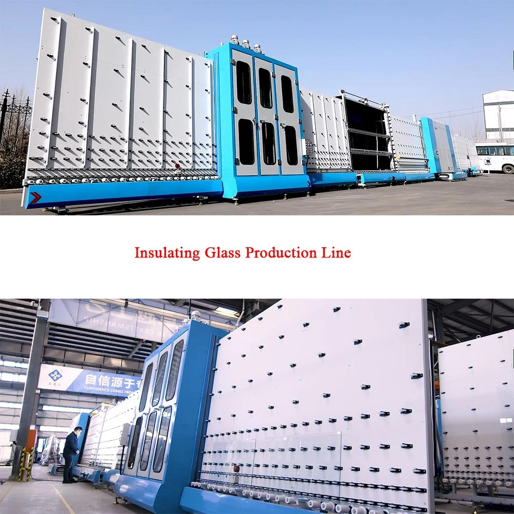 Automatic Large Panel Press Double Glaze Window Door Insulating Glass Production Line