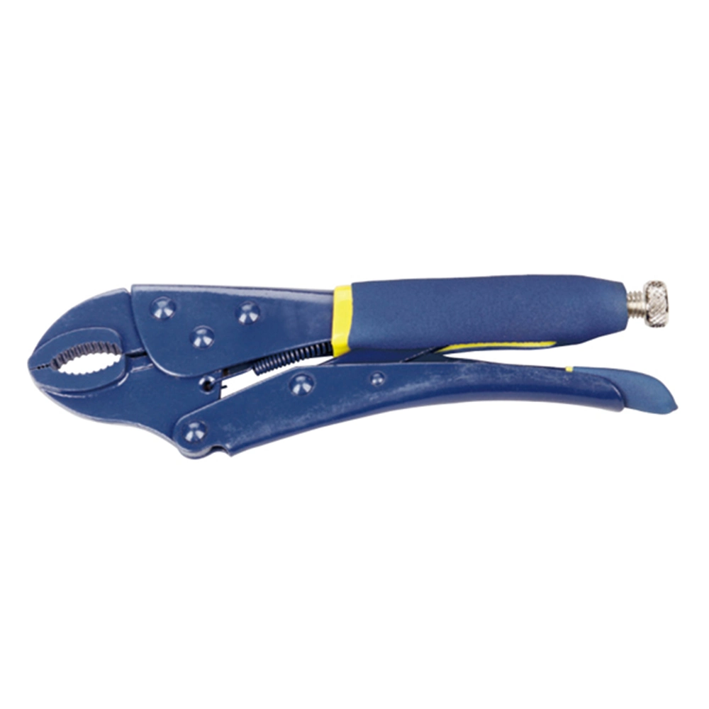 Rubber Covered Locking Pliers with Straight Jaw Lock Wrench