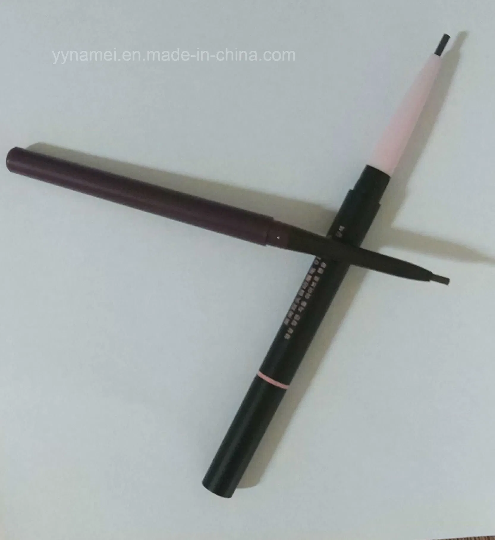 Dia 2.0mm Plastic Auto Eyebrow Pencil with Brush