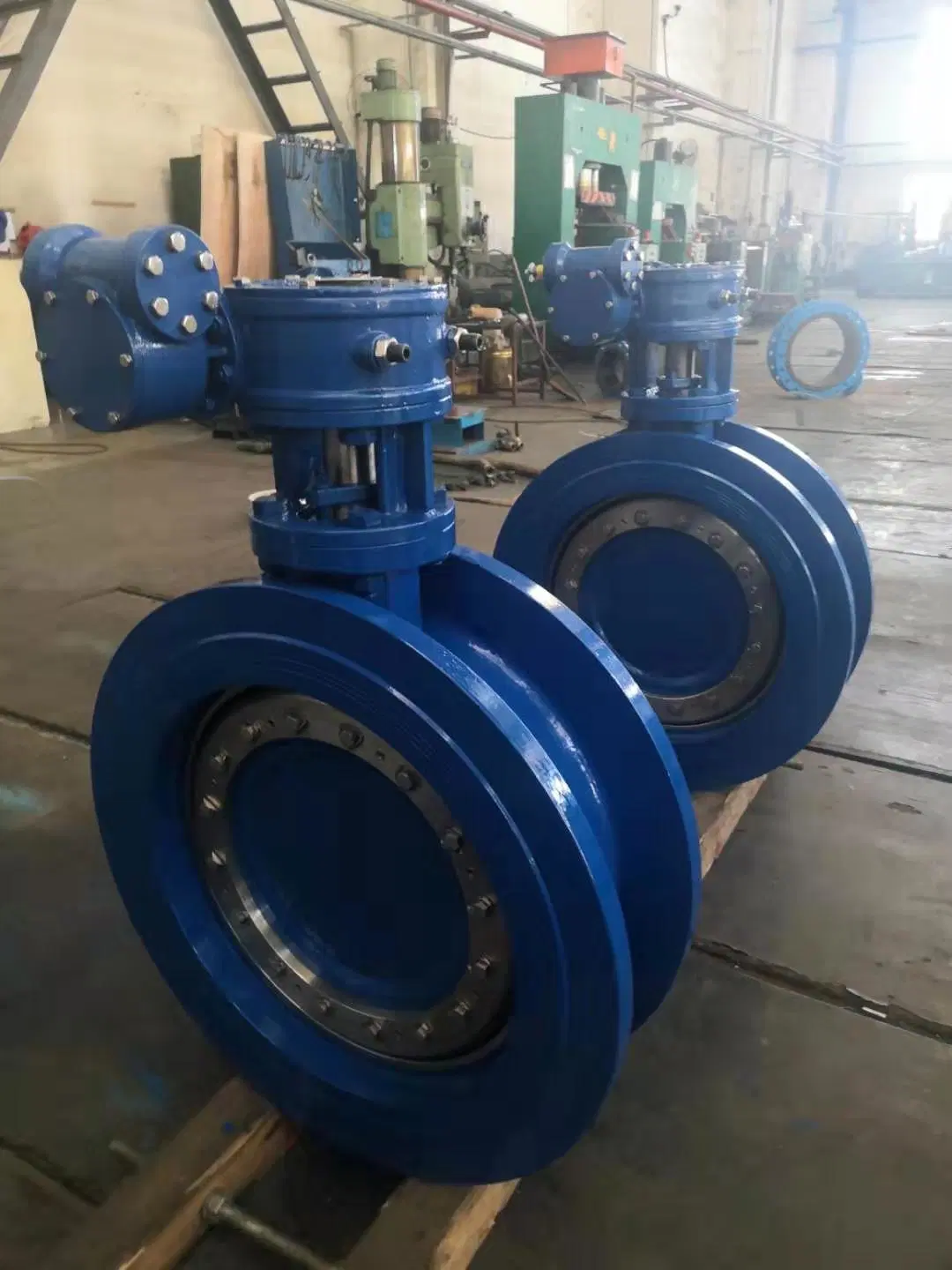 OEM Soft Seal Flange Type Double Eccentric Butterfly Valve