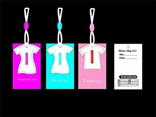 Wholesale/Supplier Custom Logo Print Clothing Hang Tags Price Tags with Your Design