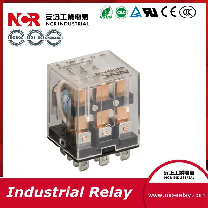 12A General Purpose Relay Hhc68A-3z-110VDC