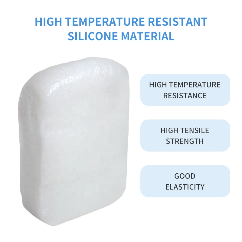 Hardness 20 Shore a Transparent Solid Food Grade Compound Silicone Rubber