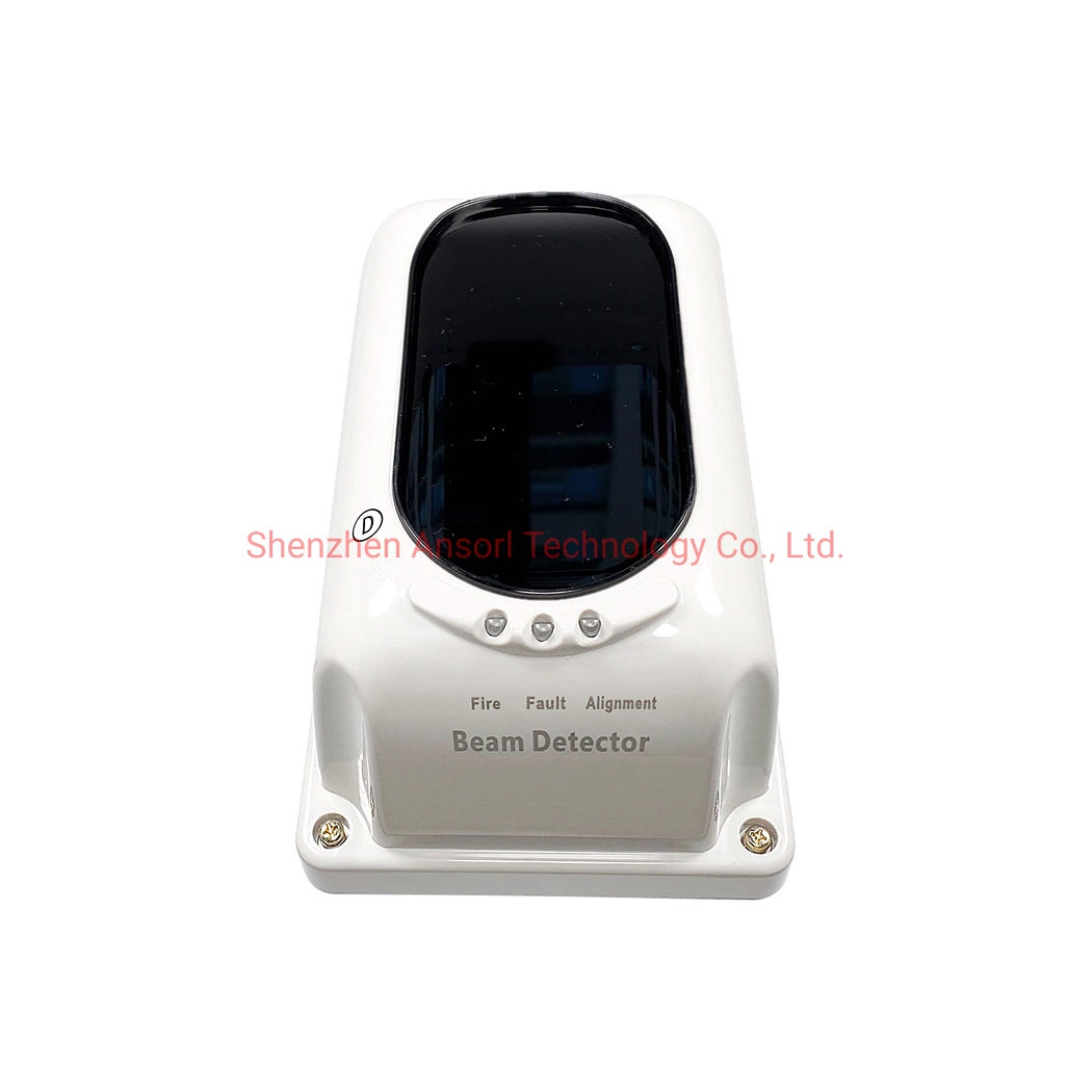 8-100 Meters Conventional Infrared Reflective Beam Smoke Detector with Reflectors