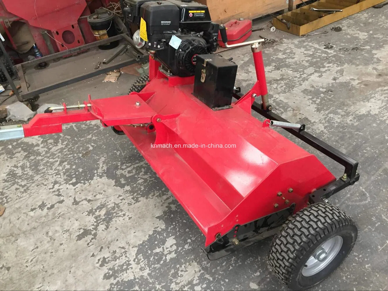 Honda Engine ATV Flail Towable Mower