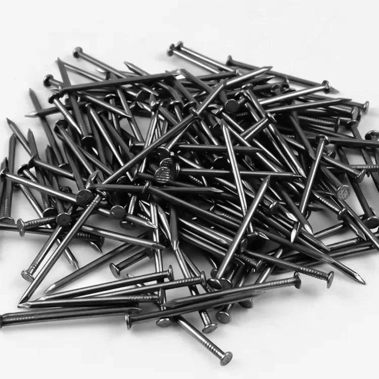 ANSI DIN GB ISO JIS Standard Size Black Annealed Nail in Cheap Rice