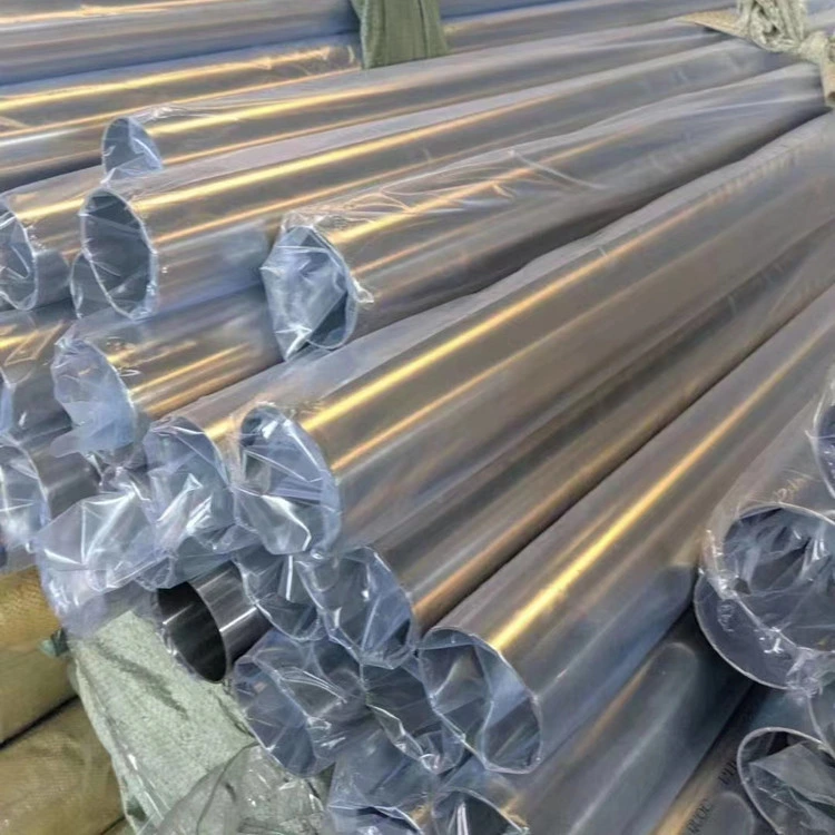 Inox Metal Steel Factory SS Tubing SUS 201 304 202 316L 317L 321 430 310S ملحوم درجة الطعام جولة مخصصة أنبوب من الفولاذ المقاوم للصدأ