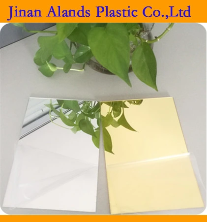 3mm 4*8FT Cutting Golden Acrylic Mirror Sheet