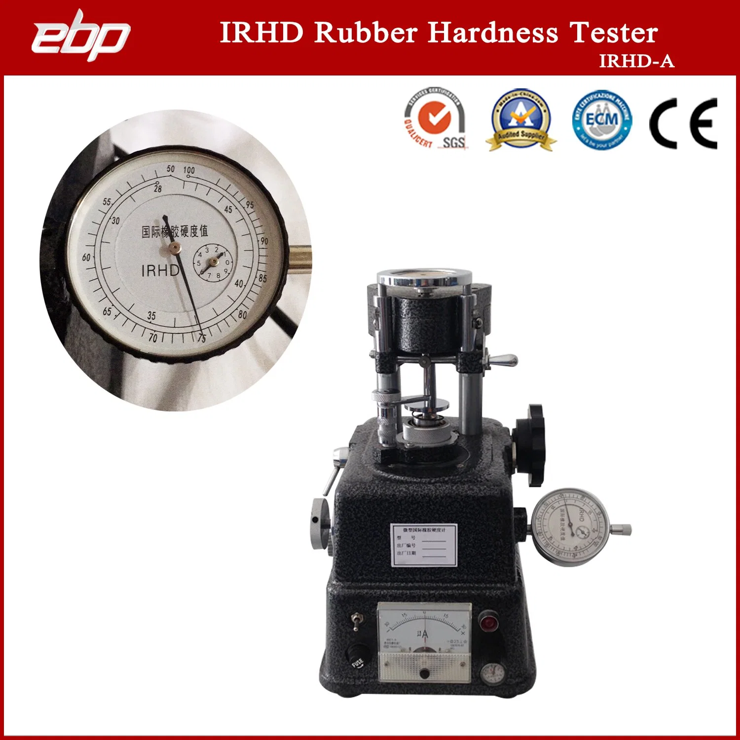 Irhd Micro Hardness Tester for O-Ring