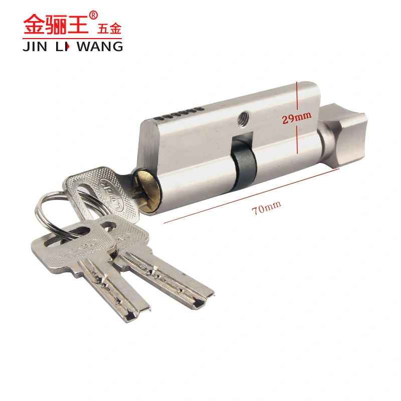 High quality/High cost performance 70mm 80mm Safe Anti-Theft Zinc Alloy Brass Copper Door Handle Lock Cylinder 3 Keys Customization OEM Factory Experienced Manufacturer Euro Africa